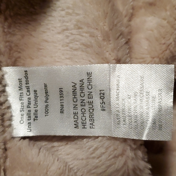 NWOT - Heavy Weight Robe - Very Soft & Warm - light pink - Picture 6 of 6